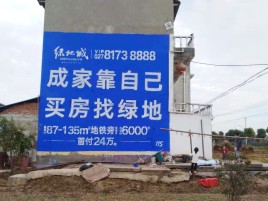 涪陵墙体广告位置选择重要性