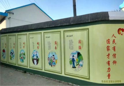 涪陵文化墙施工攻略