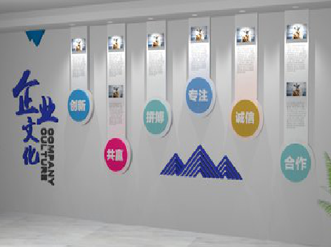 涪陵企业文化墙需要传递什么办公文化？